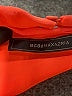 BCBGMAXAZRIA 100% Polyester Solid Orange Cocktail Dress Size XXS (estimated) - photo 7