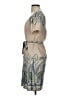 BCBGMAXAZRIA Paisley Tan Casual Dress Size S - photo 5