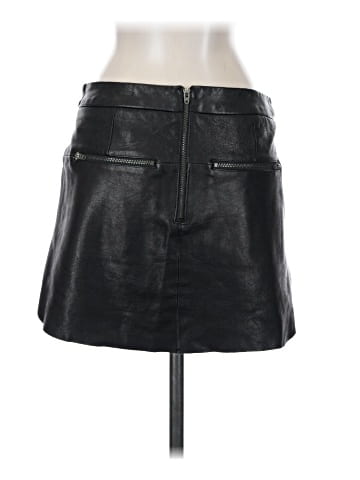 Mason Faux Leather Skirt (view 2)