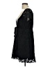 Forever 100% Polyester Black Cocktail Dress Size L - photo 5