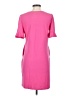 Unbranded 100% Polyester Solid Pink Casual Dress Size S - photo 2
