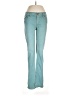Red Engine Hearts Teal Jeans Size 30 waist - photo 1