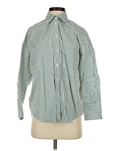 Zara Long Sleeve Button-Down Shirt (view 1)