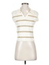 Double Zero Ivory Short Sleeve Top Size S - photo 1