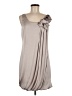 H&M 100% Polyester Gray Casual Dress Size 6 - photo 1