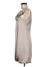 H&M 100% Polyester Gray Casual Dress Size 6 - photo 5