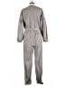 ASOS 100% Cotton Metallic Gray Jumpsuit Size 10 - photo 2