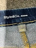 Style&Co Solid Blue Jeans Size L - photo 7