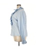Kate Kasin Blue Long Sleeve Blouse Size XXL - photo 5