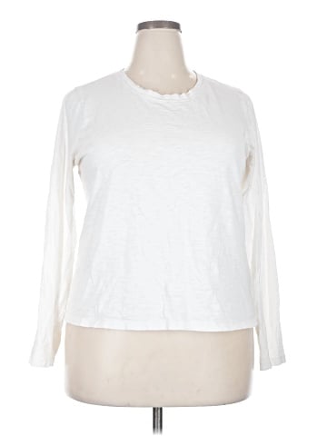J.Crew Factory Store Long Sleeve T-Shirt (view 1)
