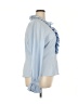 Kate Kasin Blue Long Sleeve Blouse Size XXL - photo 4