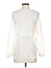 H&M Ivory Long Sleeve Blouse Size 4 - photo 2