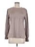 Assorted Brands Gray Tan Long Sleeve Blouse Size M - photo 1