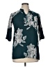 Unbranded Teal 3/4 Sleeve Blouse Size XL - photo 1