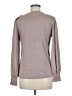 Assorted Brands Gray Tan Long Sleeve Blouse Size M - photo 2