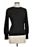 Ann Taylor LOFT Metallic Black Pullover Sweater Size L (petite) - photo 1
