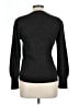 Ann Taylor LOFT Metallic Black Pullover Sweater Size L (petite) - photo 2