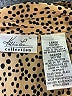 Kathie Lee 100% Polyester Animal Print Gold 3/4 Sleeve Blouse Size 12 - photo 7