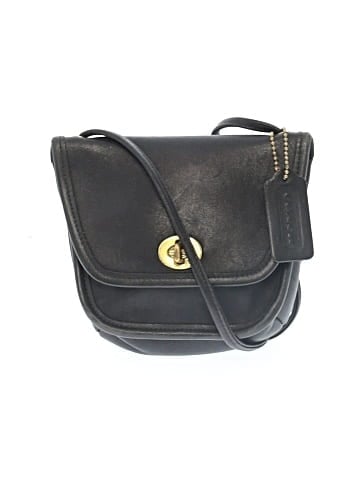Coach Leather Crossbody Bag - front