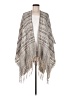 Pinklicious 100% Acrylic Gray Poncho One size - photo 1