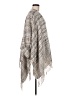Pinklicious 100% Acrylic Gray Poncho One size - photo 4