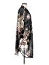 Boho Blu Gray Black Kimono Size S - photo 4