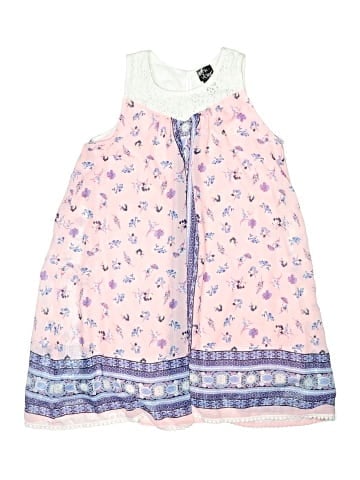 Pink & Violet Dress (view 1)