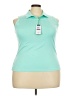 Izod Golf 100% Polyester Teal Tank Top Size XXL - photo 1