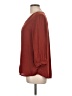 Gap Outlet 100% Polyester Burgundy 3/4 Sleeve Blouse Size L - photo 5