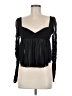 Urban Outfitters 100% Polyester Black 3/4 Sleeve Blouse Size M - photo 1