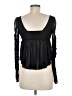 Urban Outfitters 100% Polyester Black 3/4 Sleeve Blouse Size M - photo 2