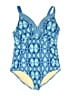Cabana Life Blue Sleeveless Top Size L - photo 1