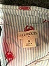 Crewcuts Outlet Hearts White Short Sleeve Button-Down Shirt Size 8 - photo 3