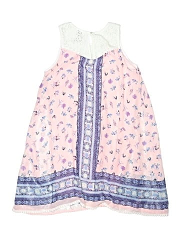 Pink & Violet Dress (view 2)