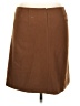 DKNY Solid Brown Wool Skirt Size 14 - photo 2