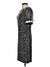 A.J. Bari 100% Silk Graphic Black Cocktail Dress Size 4 - photo 5