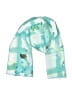 Assorted Brands 100% Polyester Teal Blue Scarf One size - photo 1