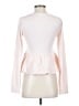Francesca's Pink Long Sleeve Blouse Size S - photo 2