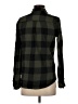 Express Outlet Plaid Green Long Sleeve Button-Down Shirt Size XS - photo 2