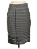 Halston Heritage Solid Gray Wool Skirt Size 4 - photo 2