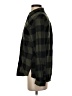 Express Outlet Plaid Green Long Sleeve Button-Down Shirt Size XS - photo 5