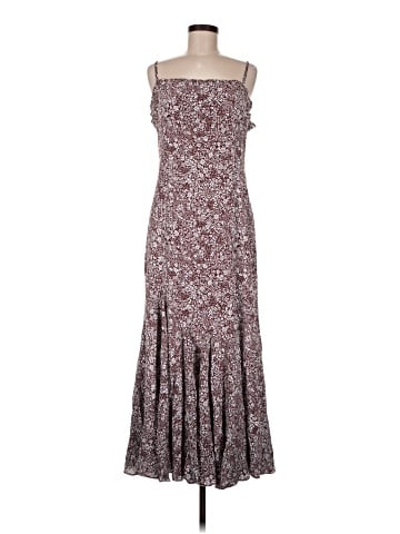 Madewell Squareneck Sleeveless Maxi Dress in Floral (view 1)