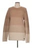 Assorted Brands 100% Cotton Color Block Tan Pullover Sweater Size L - photo 1