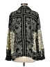 J.Crew 100% Viscose Paisley Black Kimono Size Lg  - photo 2