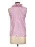 J.Crew 100% Silk Pink Sleeveless Silk Top Size 10 - photo 2