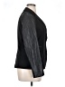 Zara Basic 100% Polyester Black Blazer Size XL - photo 4