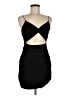 Assorted Brands Solid Black Cocktail Dress Size Med - Lg - photo 1