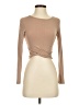 Ododos Tan Long Sleeve Top Size XS - photo 1