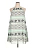 rue21 100% Polyester Print Green Teal Casual Dress Size XL - photo 1