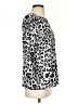 Easywear by Chico's Animal Print Silver 3/4 Sleeve Blouse Size Sm (0) - photo 4